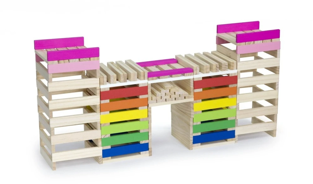 Viga Toys Konstruktorius Viga, 250 detalių