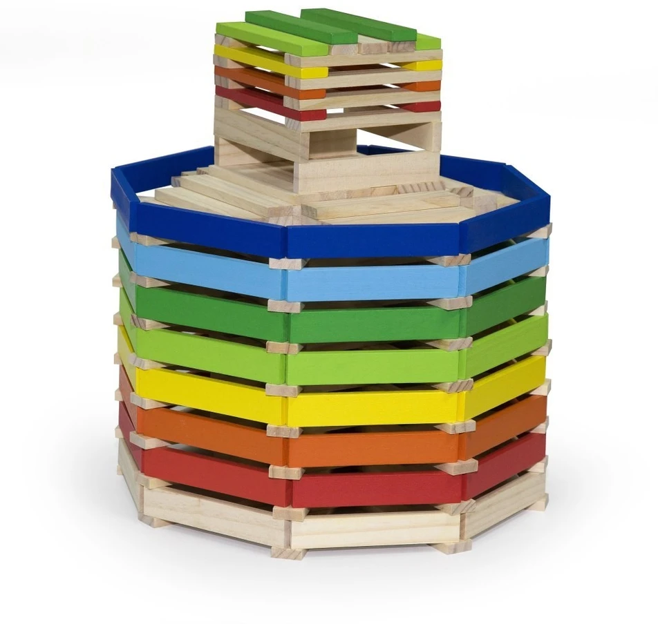 Viga Toys Konstruktorius Viga, 250 detalių
