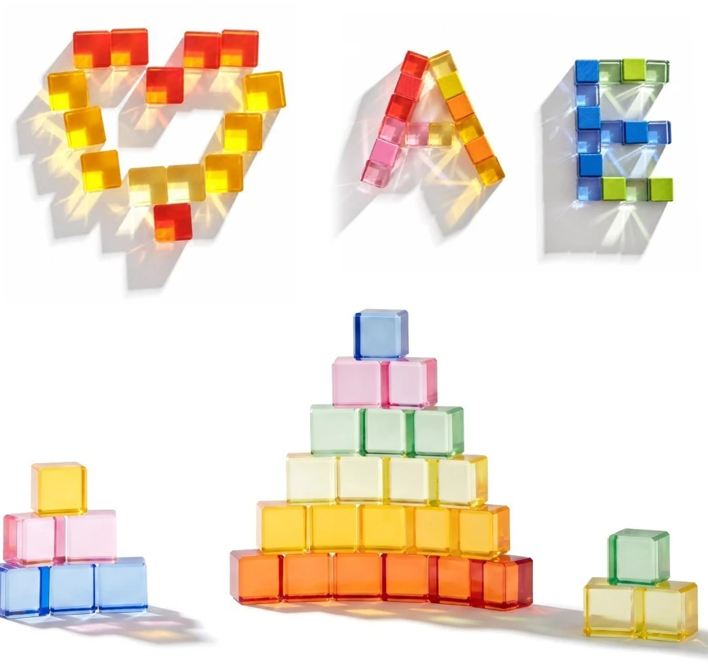 Viga Toys Konstruktorius VIGA, šviesos efektai