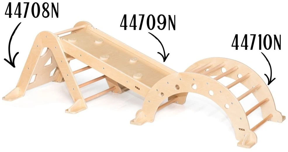 Viga Toys Laipiojimo trikampis VIGA, Montessori sistema