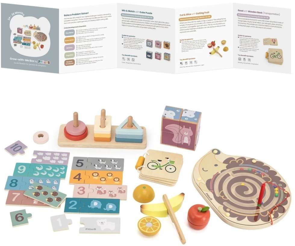 Viga Toys Lavinamasis žaidimų rinkinys Viga, erdvinis mąstymas