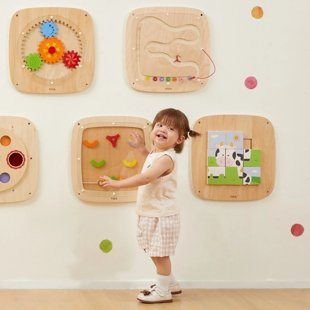 Viga Toys Lavinamasis žaislas VIGA, su magnetiniu rašikliu