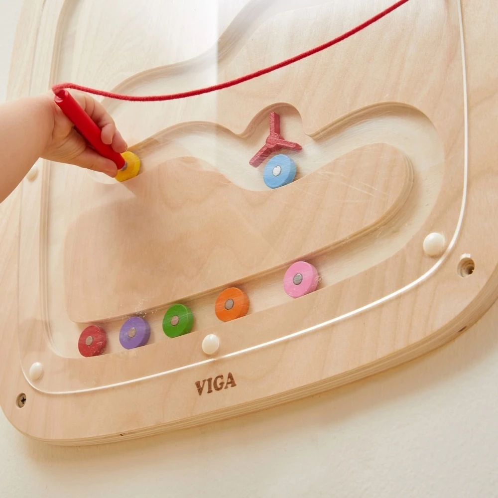 Viga Toys Lavinamasis žaislas VIGA, su magnetiniu rašikliu