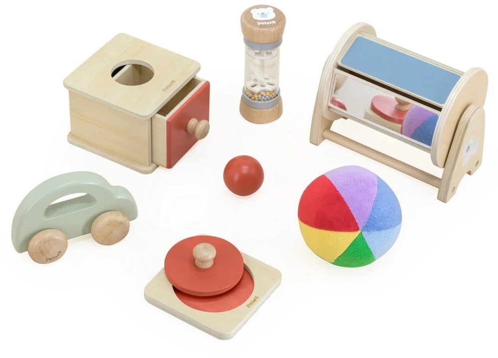 Viga Toys Lavinamasis žaislų rinkinys Viga, sensorinis stimulavimas