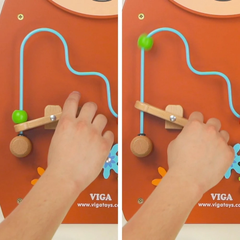 Viga Toys Manipuliavimo lenta Viga, medinė