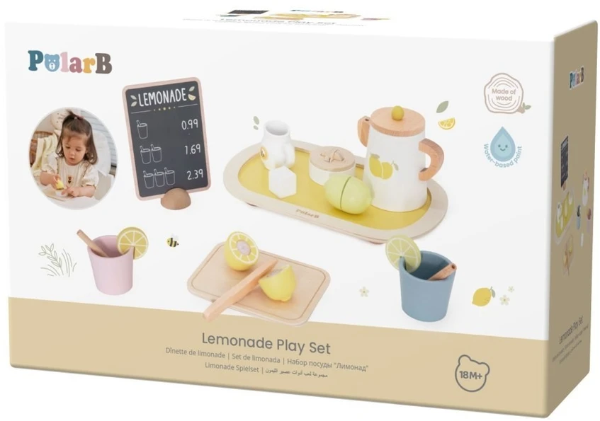 Viga Toys Medinis žaislas VIGA PolarB, 21 elementas