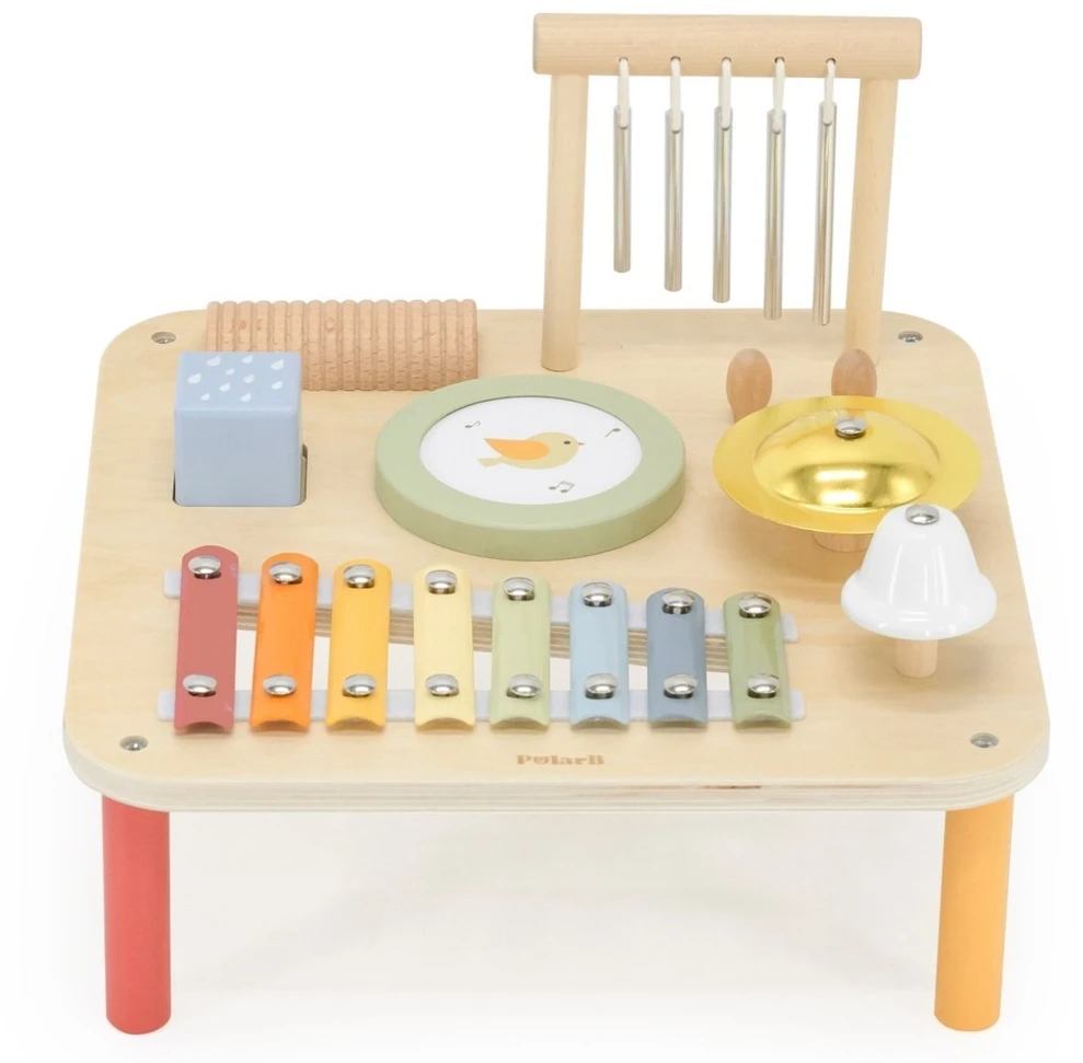 Viga Toys Muzikinis stalas Viga, 7 viename
