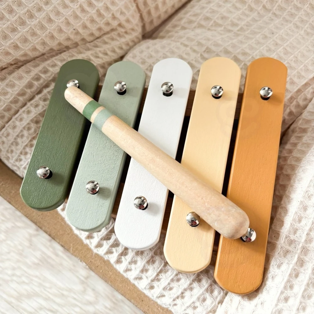 Viga Toys Muzikos instrumentų rinkinys Viga, pastelinių spalvų