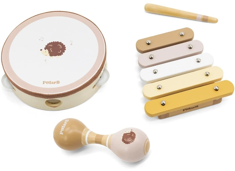 Viga Toys Muzikos instrumentų rinkinys VIGA, lakuota mediena