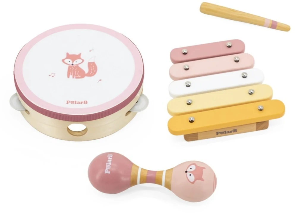 Viga Toys Muzikos instrumentų rinkinys VIGA, 3 instrumentai