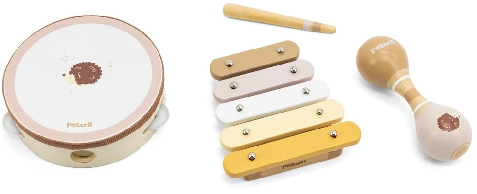 Viga Toys Muzikos instrumentų rinkinys VIGA, lakuota mediena