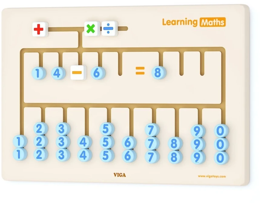 Viga Toys Sensorinė lenta VIGA, Montessori principai