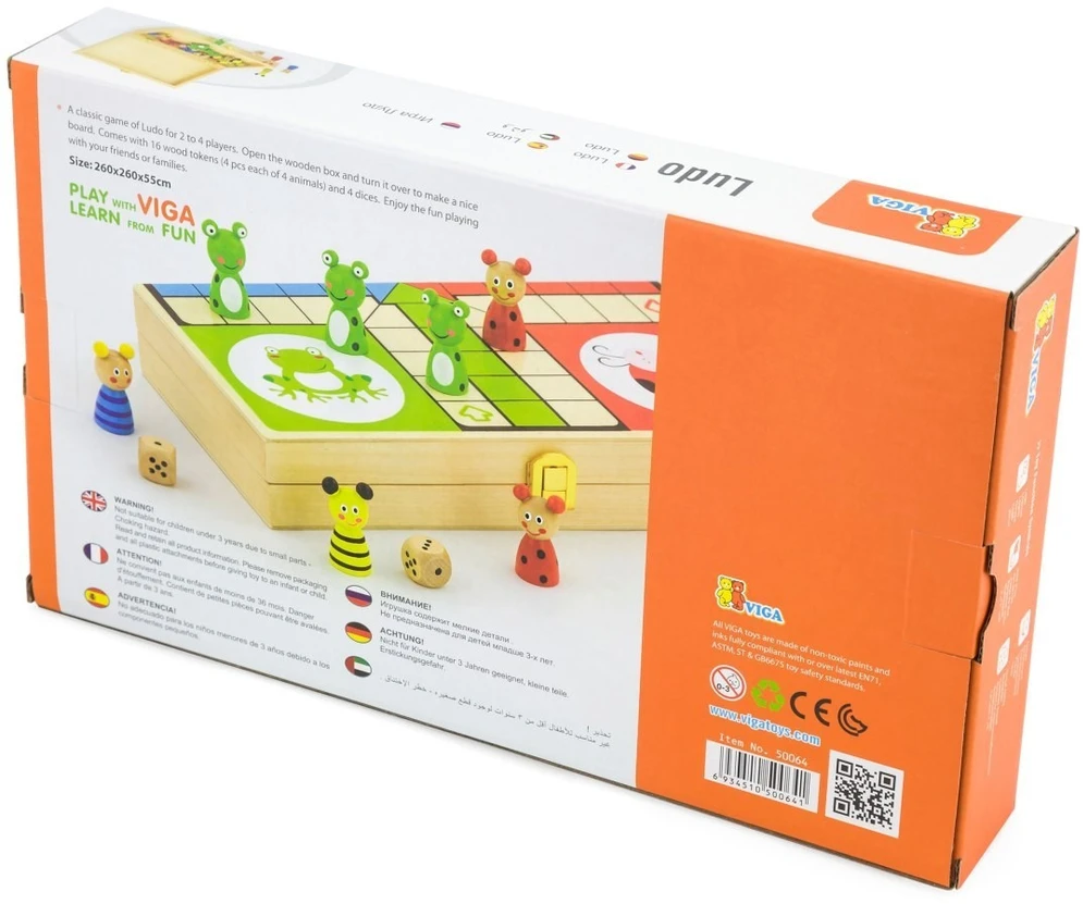 Viga Toys Stalo žaidimas VIGA, medinis