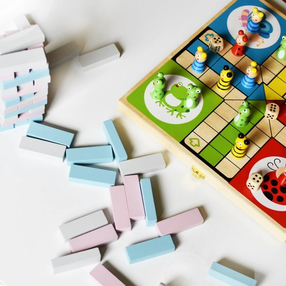 Viga Toys Stalo žaidimas VIGA, medinis