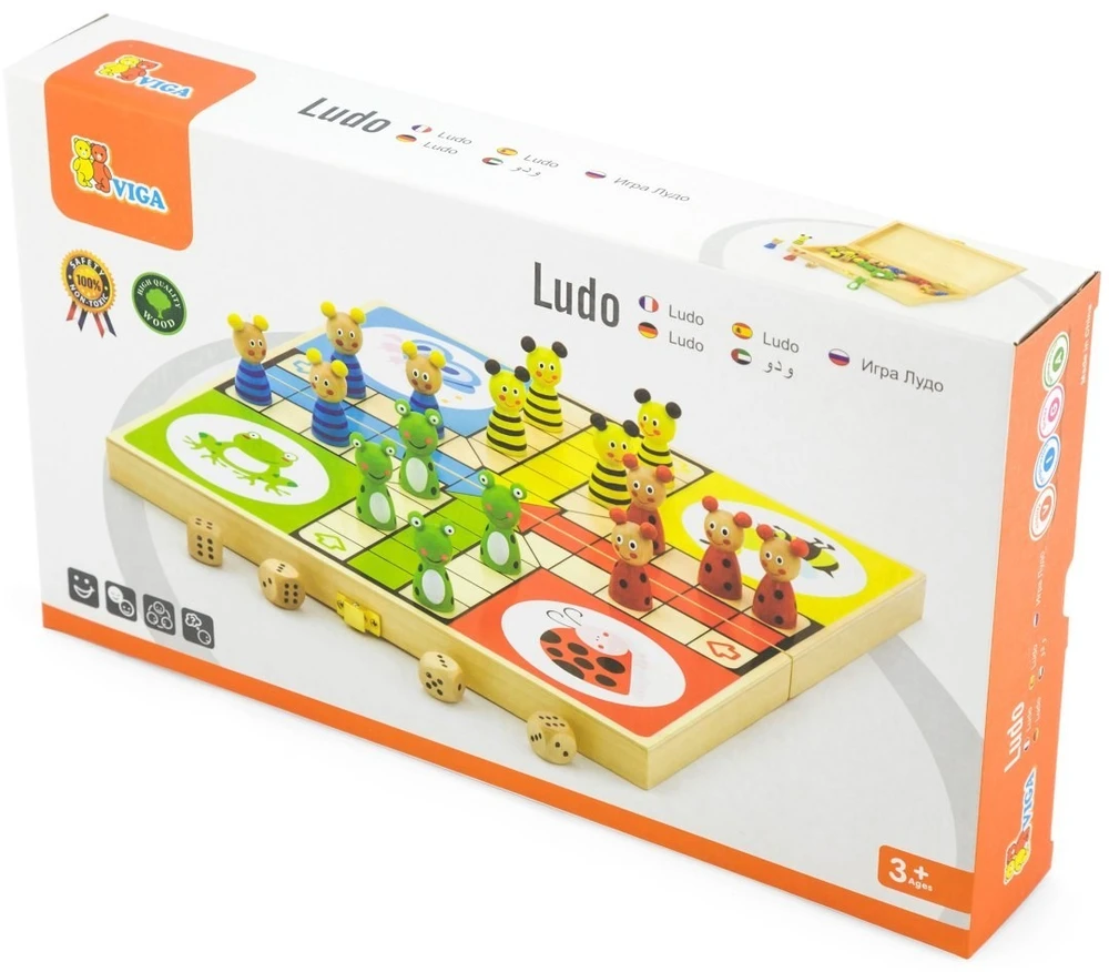 Viga Toys Stalo žaidimas VIGA, medinis