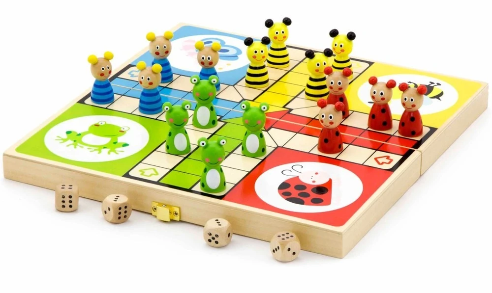 Viga Toys Stalo žaidimas VIGA, medinis