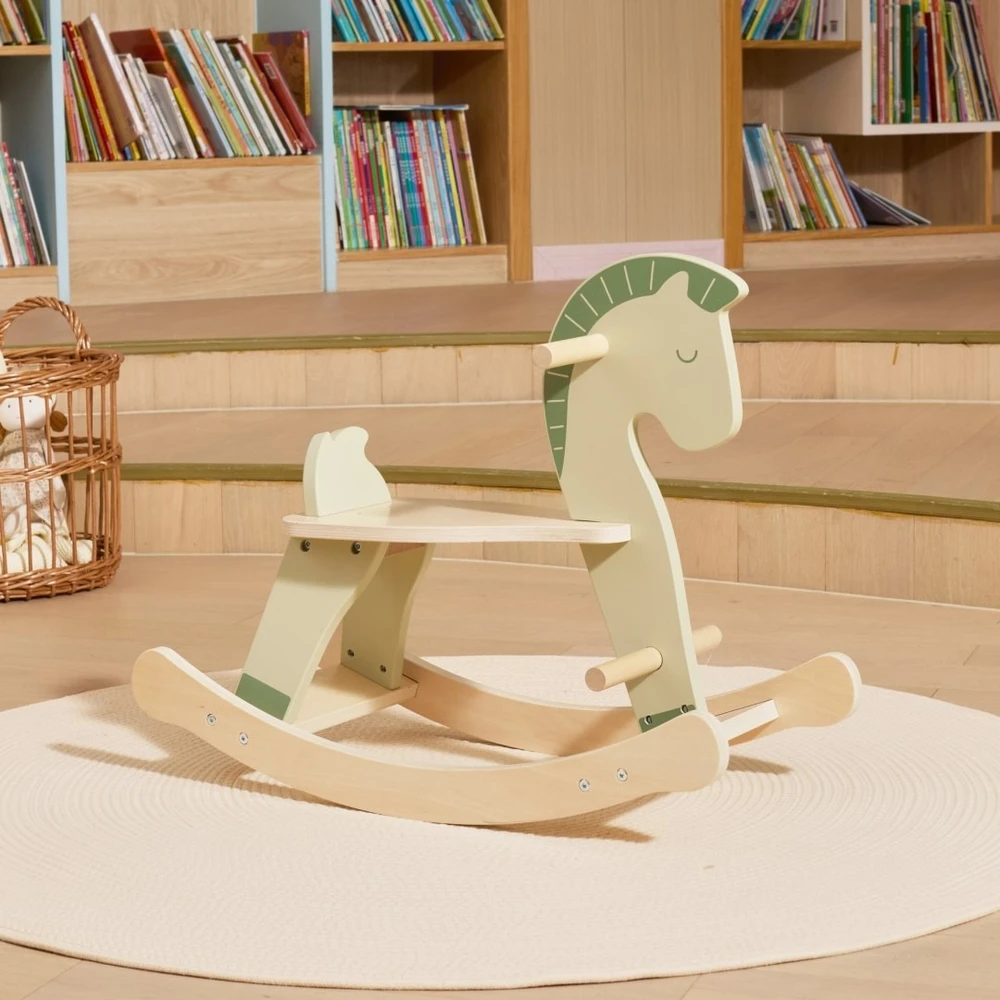 Viga Toys Supamasis arkliukas VIGA, su pusiausvyros lavinimu
