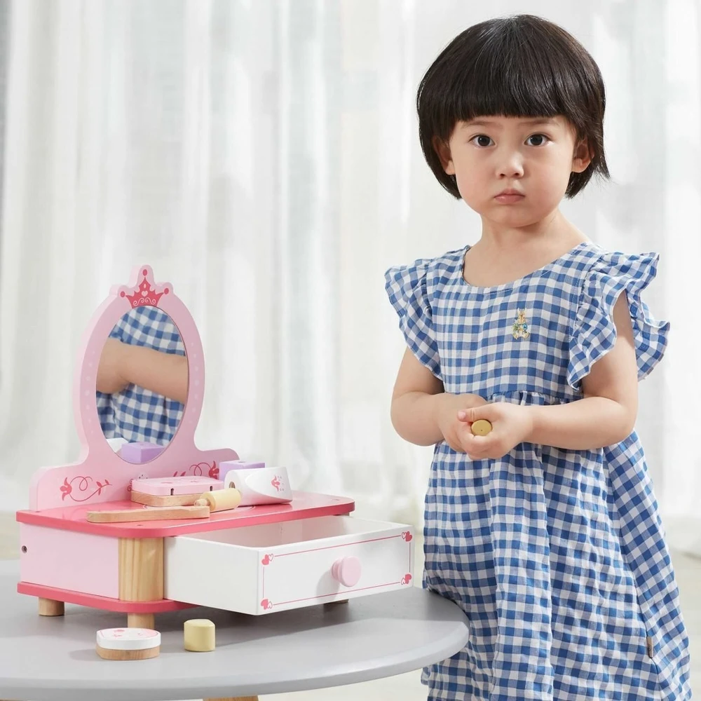 Viga Toys Tualetinis staliukas Viga, ištraukiamas stalčius