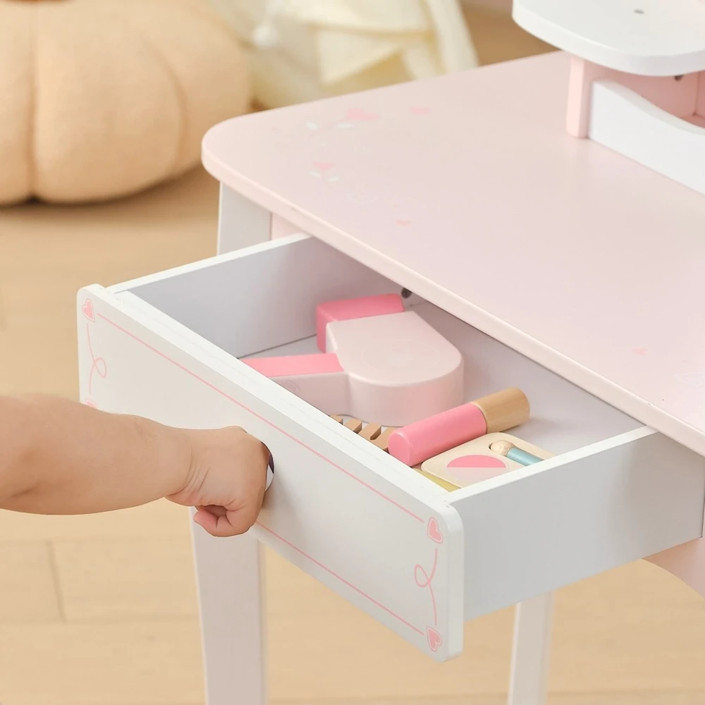 Viga Toys Tualetinis staliukas Viga, su veidrodžiu