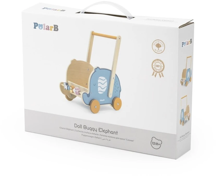 Viga Toys Vaikštynė-stūmdukas Viga, 2 viename funkcija