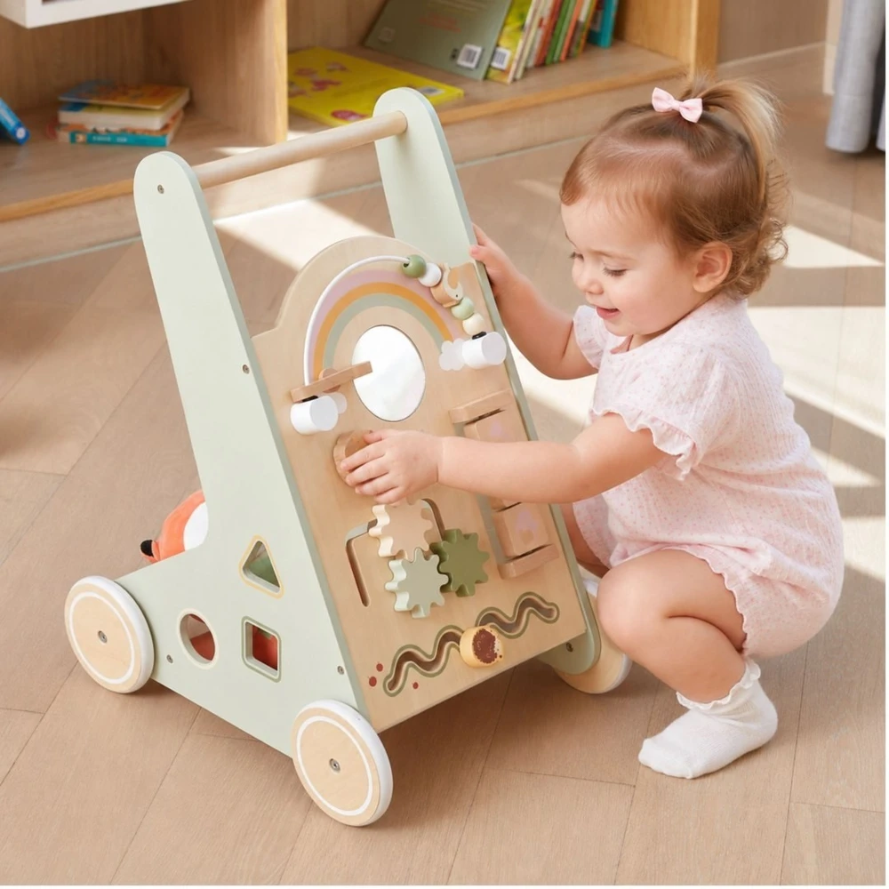 Viga Toys Vaikštynė Viga, su veidrodėliu
