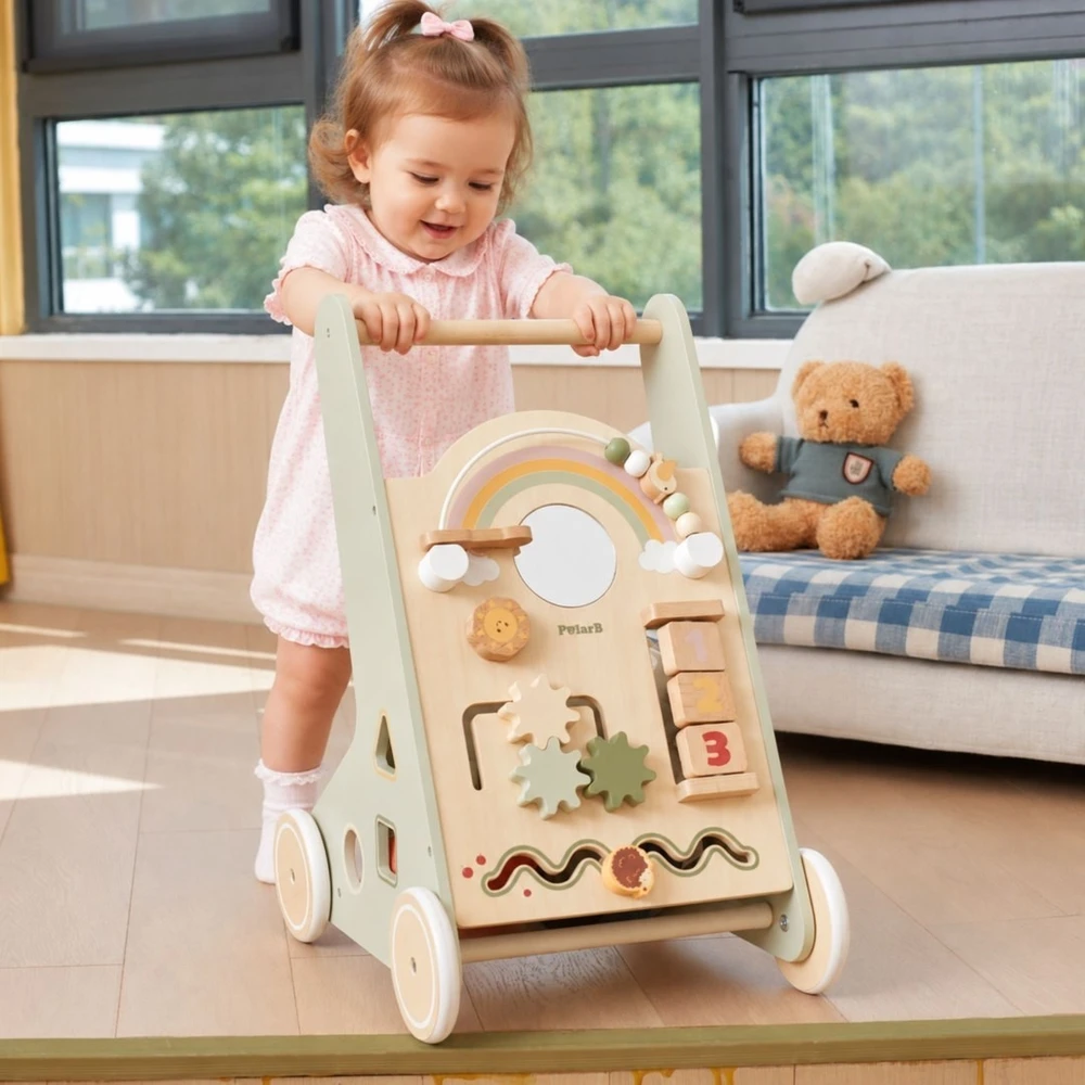 Viga Toys Vaikštynė Viga, su veidrodėliu