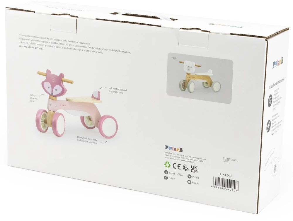 Viga Toys Važinėjimo žaislas VIGA, keturi EVA ratukai