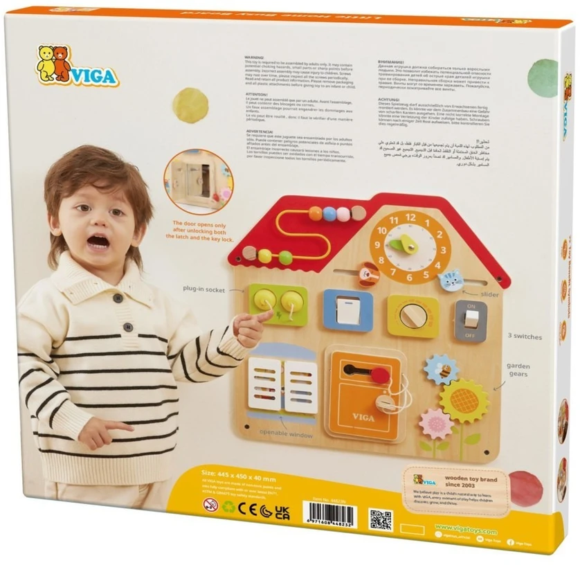 Viga Toys Veiklos lenta Viga, 8 interaktyvūs elementai