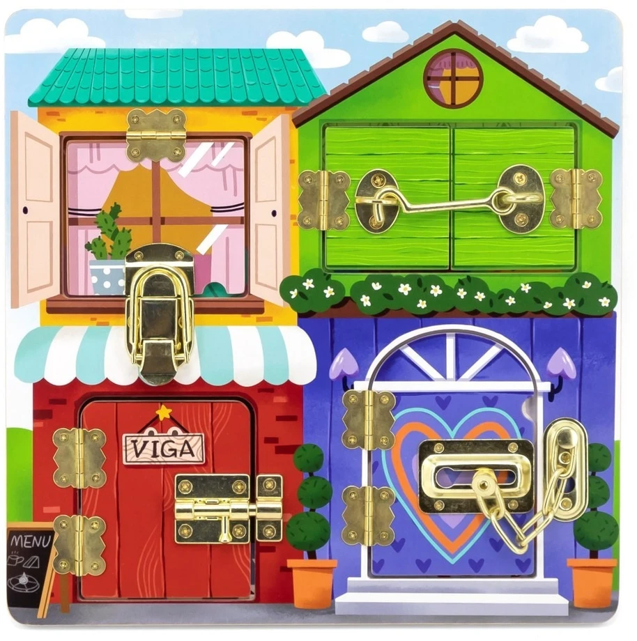 Viga Toys Veiklos lenta VIGA, medinė
