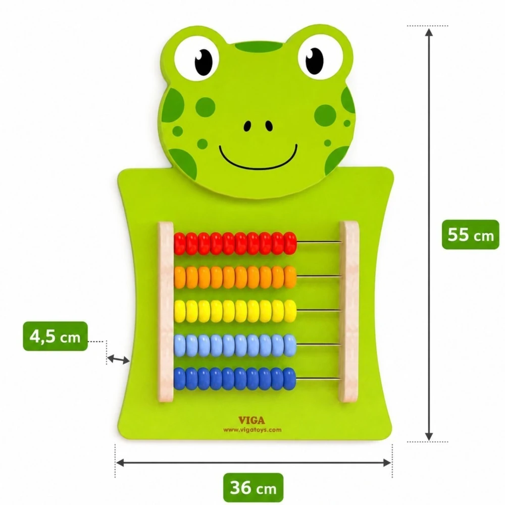 Viga Toys Veiklos lenta Viga, su abakusu