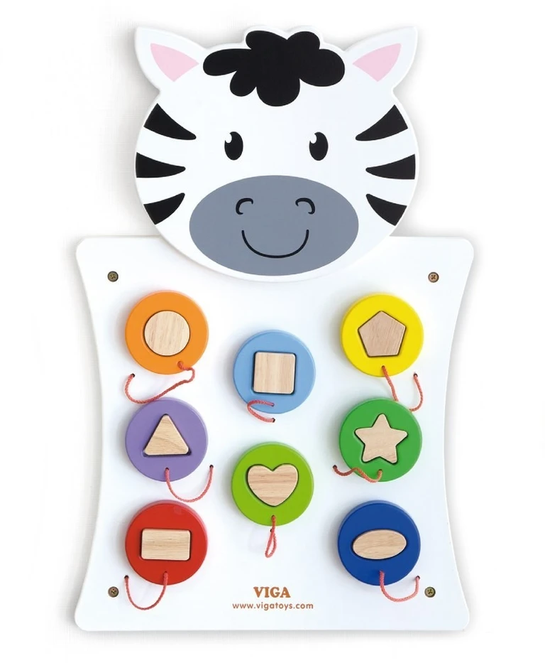 Viga Toys Veiklos lenta VIGA, su sieniniu tvirtinimu