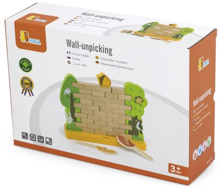 Viga Toys Žaidimas arkadinis VIGA, buko mediena