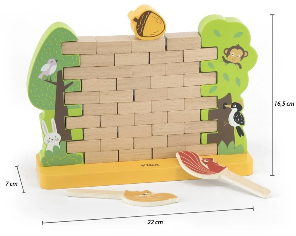 Viga Toys Žaidimas arkadinis VIGA, buko mediena