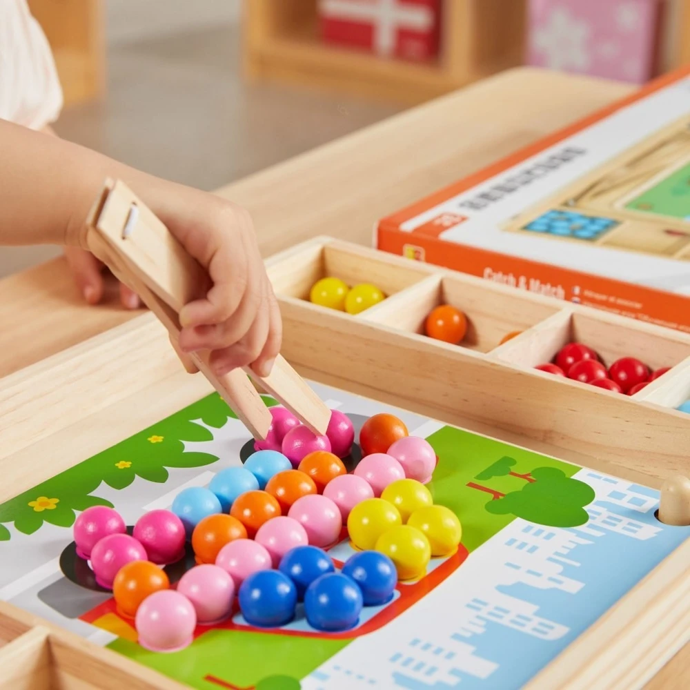 Viga Toys Žaidimas dėlionė Viga, medinė konstrukcija