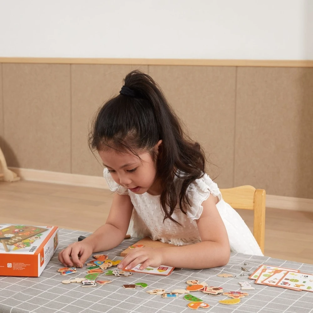 Viga Toys Žaidimas kūrybinis Viga, su kamštine lenta