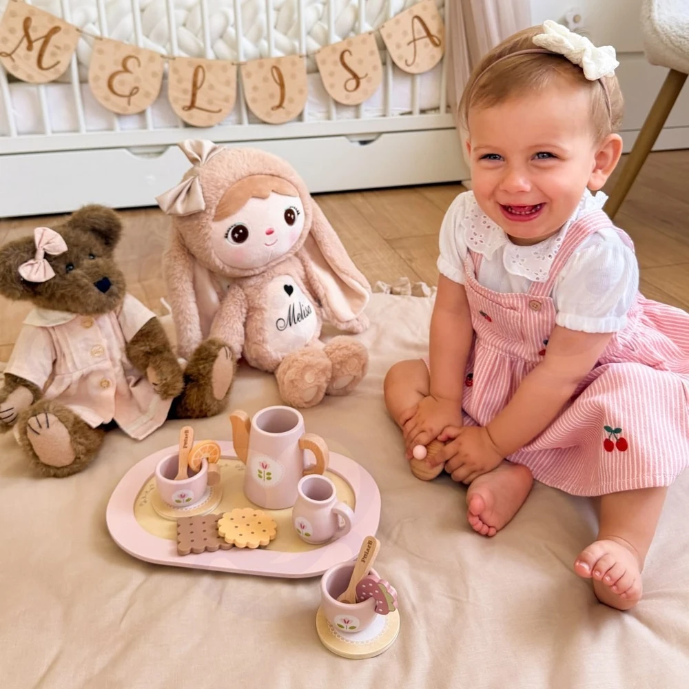 Viga Toys Žaislas arbatos rinkinys PolarB, medinis