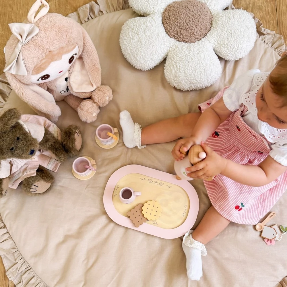 Viga Toys Žaislas arbatos rinkinys PolarB, medinis
