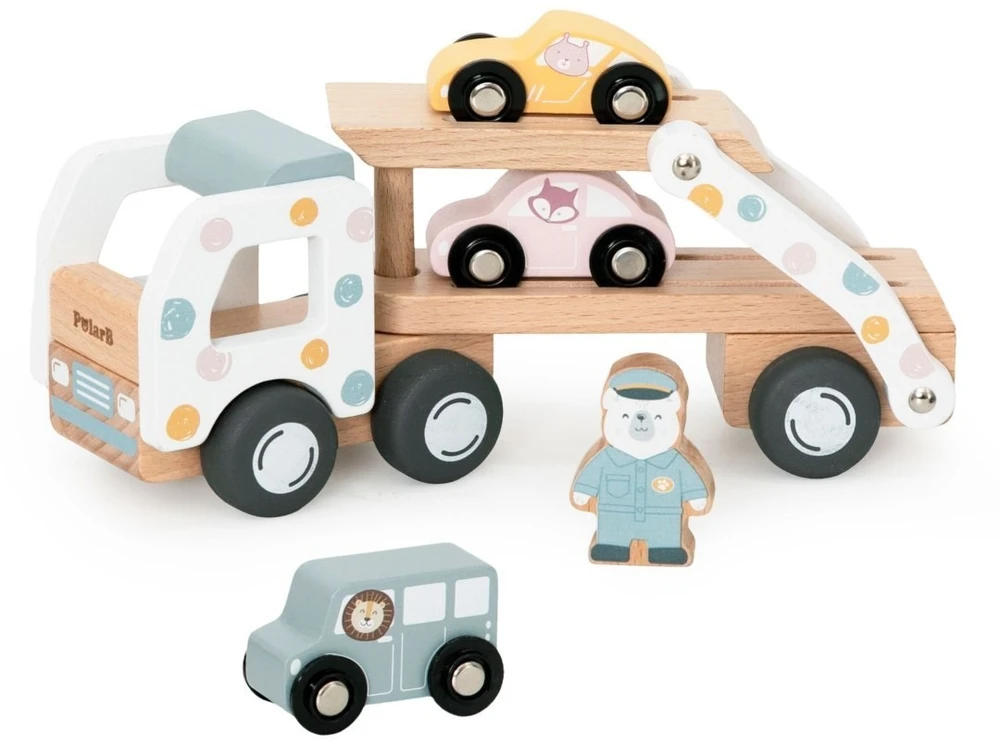 Viga Toys Žaislas autovežis VIGA PolarB, dviejų aukštų
