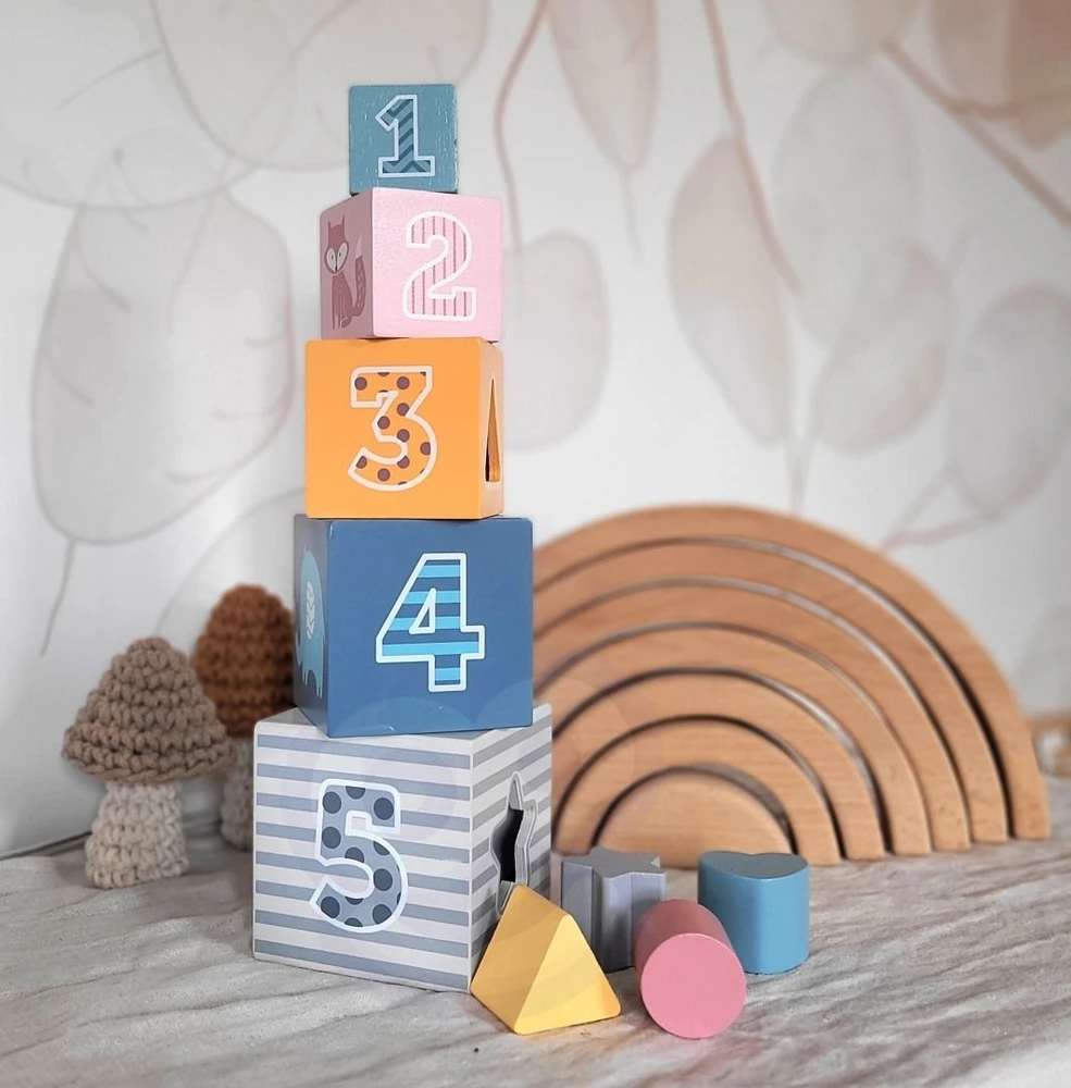 Viga Toys Žaislas dėlionė VIGA, medinė konstrukcija