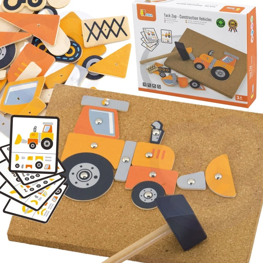 Viga Toys Žaislas kaladėlės Viga, 45 elementai