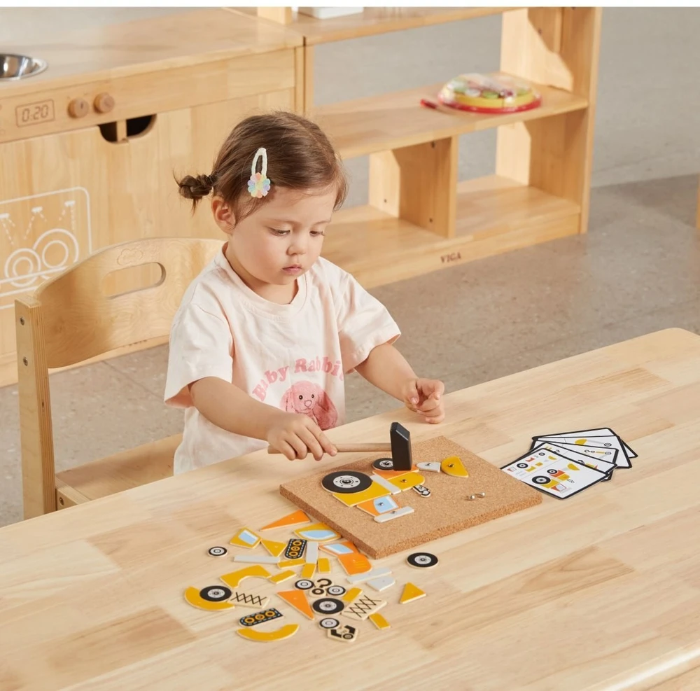 Viga Toys Žaislas kaladėlės Viga, 45 elementai