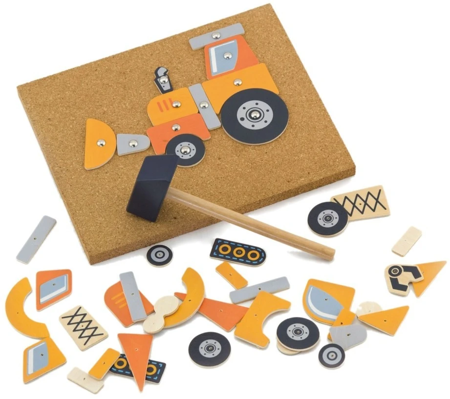 Viga Toys Žaislas kaladėlės Viga, 45 elementai