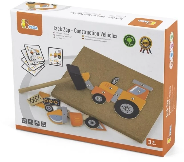 Viga Toys Žaislas kaladėlės Viga, 45 elementai