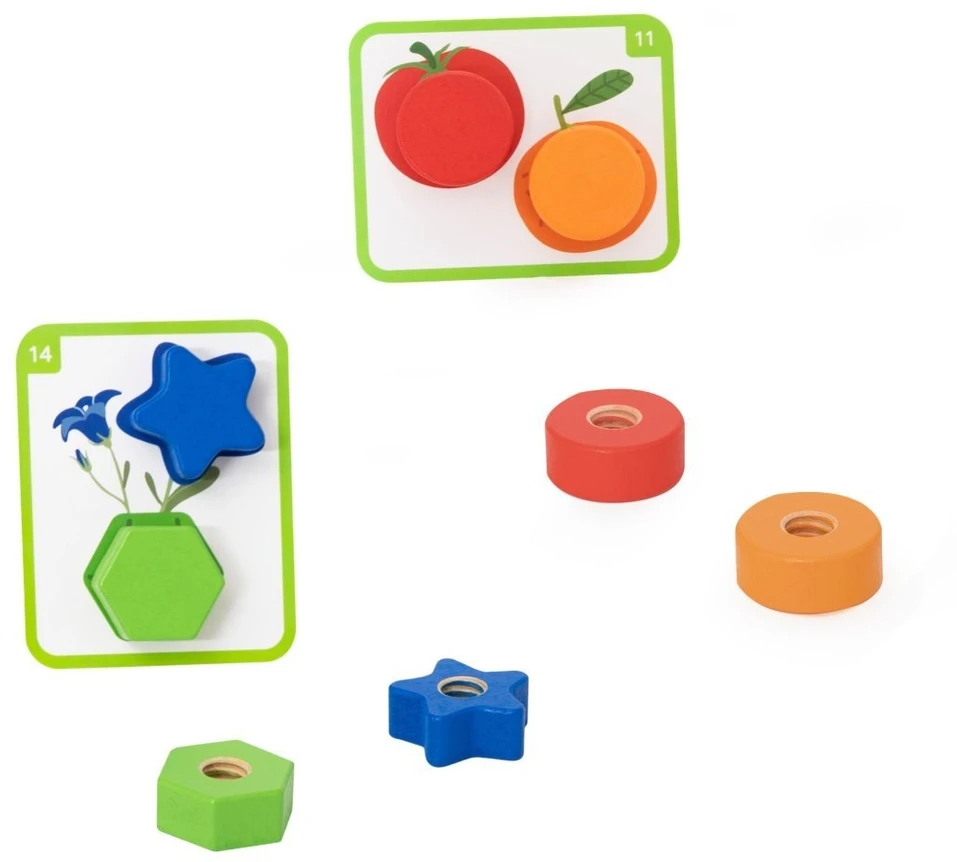 Viga Toys Žaislas konstruktorius VIGA, 30 elementų