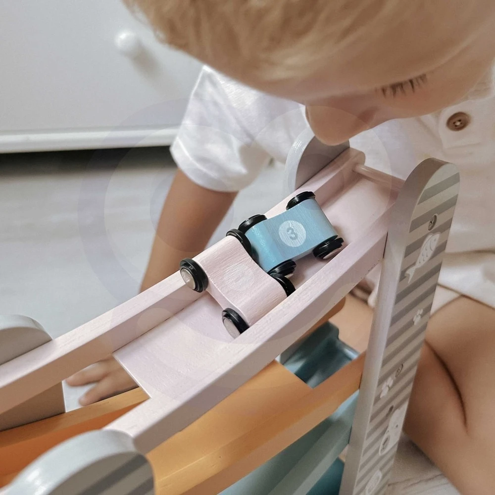 Viga Toys Žaislas lenktynių trasa VIGA PolarB, saugus mažyliams