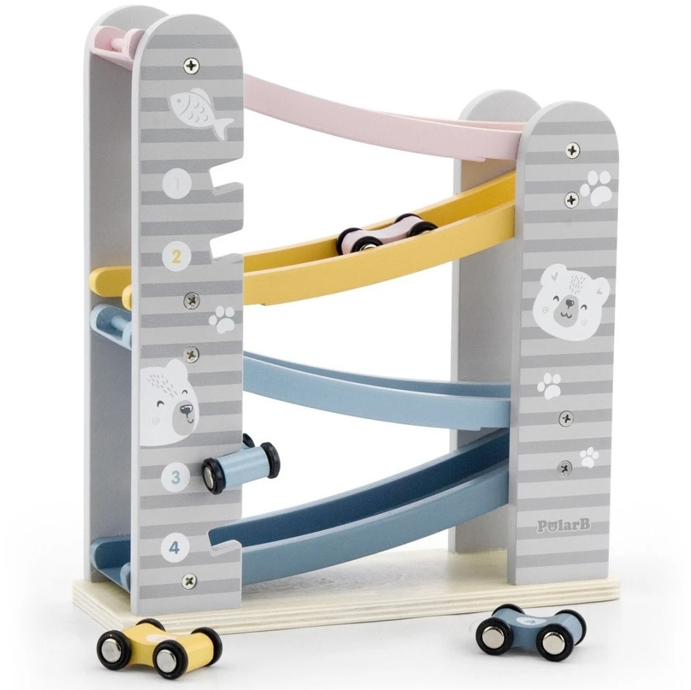 Viga Toys Žaislas lenktynių trasa VIGA PolarB, saugus mažyliams