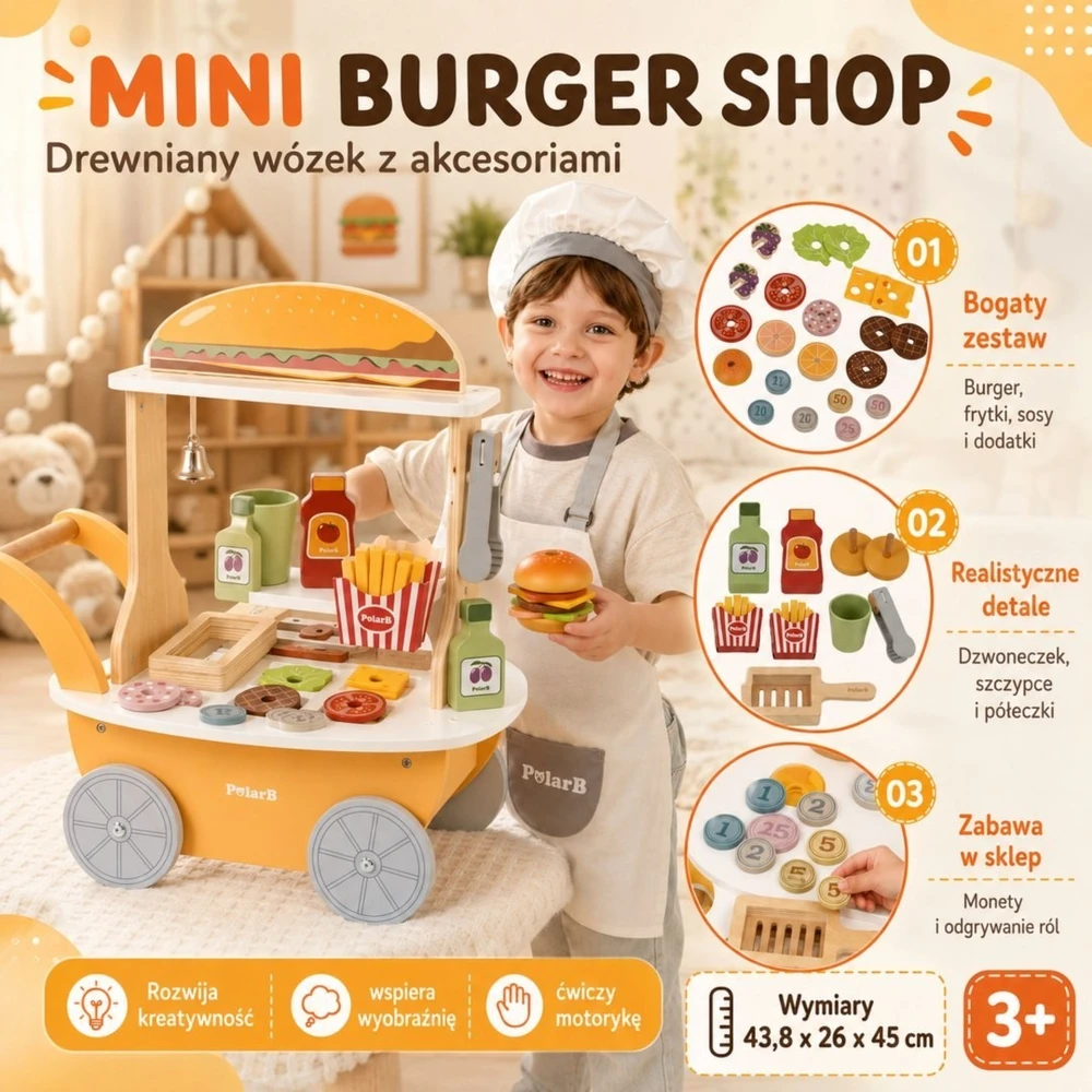 Viga Toys Žaislas mini parduotuvė VIGA, 46 priedai