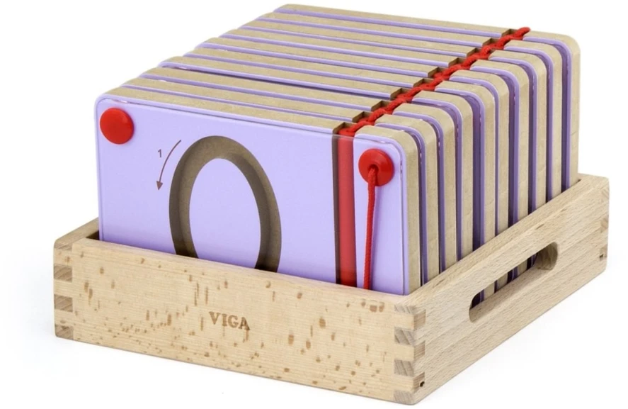 Viga Toys Žaislas mokomoji lentelė VIGA, magnetinė trauka
