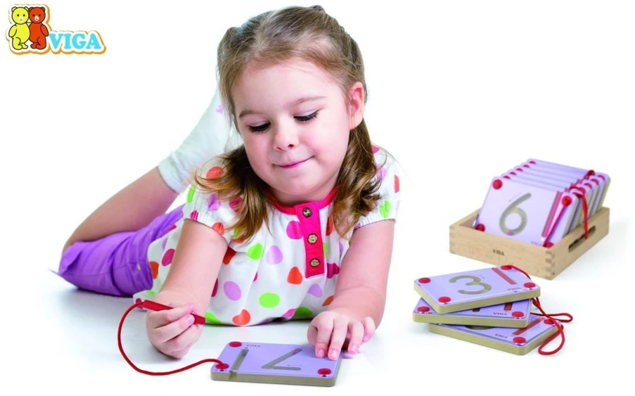 Viga Toys Žaislas mokomoji lentelė VIGA, magnetinė trauka