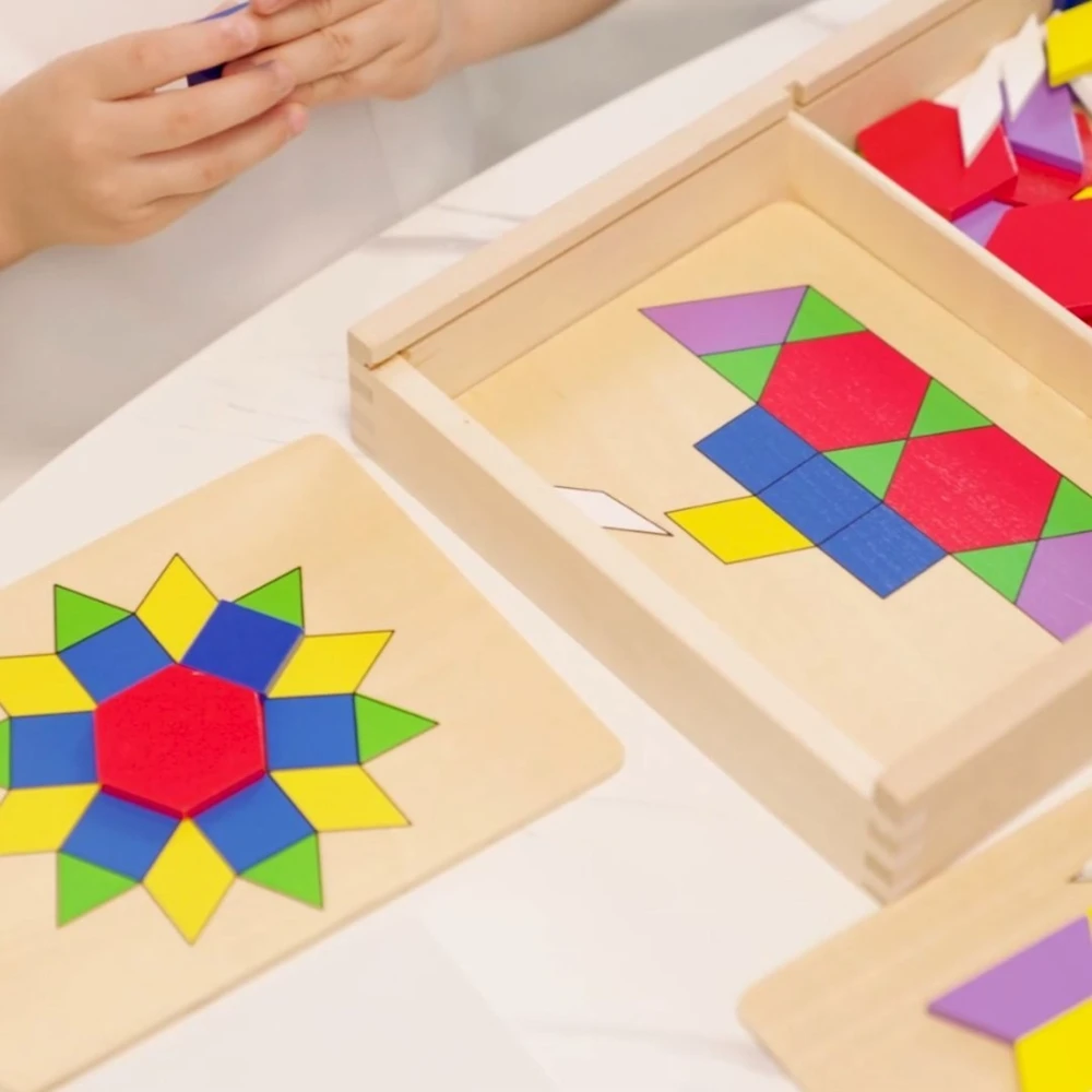 Viga Toys Žaislas mozaika Viga, 148 elementai